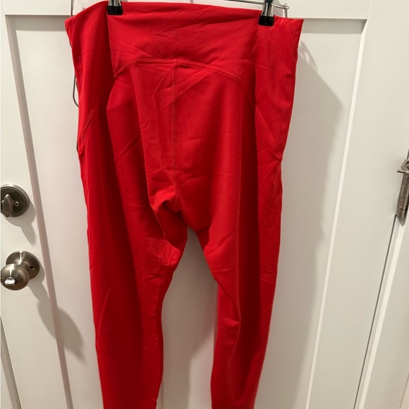 Lululemon Instill High-Rise Tight 25" Dark Red - Picture 2 of 7